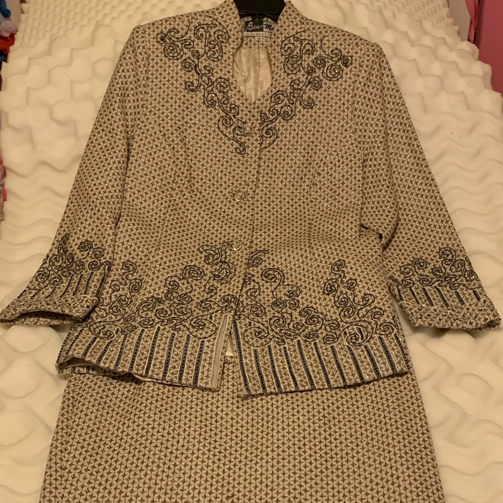 2 pc Ben Marc International Skirt Suit